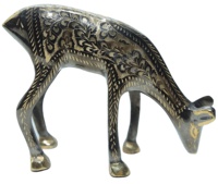 Figurine décorative de Table en laiton, figurine d'animal faite à la main, cadeau artisanal Vintage, Figurines d'animaux en métal, bon marché