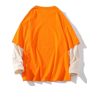 เสื้อยืดแขนยาวสีดำทรงโอเวอร์ไซส์ ยูนิเซ็กส์ ปี 2026 คอกลม ผ้าถัก 100% คอตตอน เป็นมิตรกับสิ่งแวดล้อม ระบายอากาศได้ดี - Product Image 6