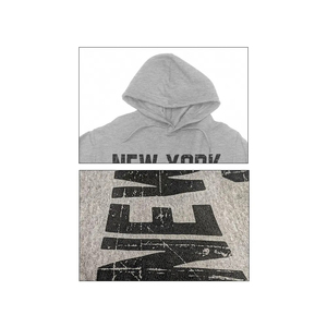 Sweat à capuche décontracté pour homme, très tendance, en coton épais, coupe oversize, imprimé, style streetwear, brodé - Product Image 5