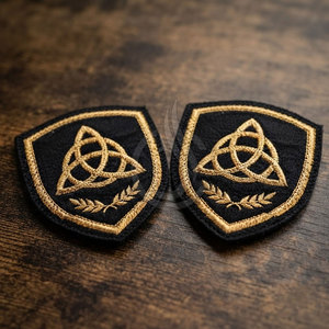 Custom Embroidery Badges <b>Sew</b>-On Eco-Friendly Lightweight Fashion Design for Jackets Shirts Workwear and Accessories - Product Image 6