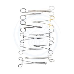 Juego básico de Cirugía de la mano con logotipo personalizado de 74 instrumentos quirúrgicos de acero inoxidable, la base para una cirugía exitosa CE ISO - Product Image 6