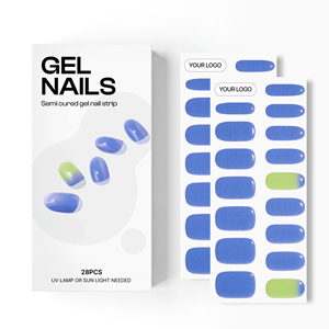 Autocollants pour ongles en gel de qualité professionnelle coréenne 100% réels, vente en gros, certifiés véganes, sans cruauté, non toxiques - Product Image 1