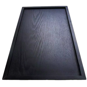 Nueva Bandeja de Servicio Rectangular de Madera con Diseño de Carabina, Bandeja de Madera para Servir Alimentos en Mesa, Bandeja para Suministro de Alimentos en Bodas y Restaurantes - Product Image 2