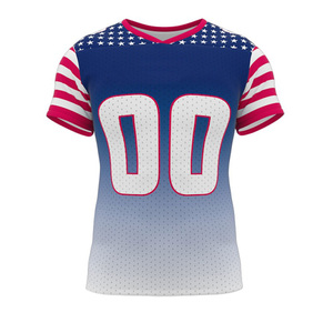 Maillot de football américain professionnel avec impression par sublimation, maillot de football américain personnalisé pour les écoles, les clubs et les équipes - Product Image 1
