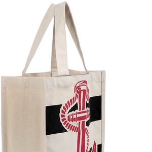 ถุงผ้าแคนวาสพิมพ์ลายสมอเรือเป็นมิตรกับสิ่งแวดล้อมกระเป๋าจับเทปแฟชั่นที่กำหนดเองได้ของขวัญวันเกิดที่ใช้งานได้หลากหลายทำช้อปปิ้งทุกวัน - Product Image 4