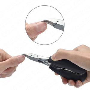 Coupe-ongles en acier inoxydable de haute qualité pour ongles incarnés épais, coupe-cuticules, outil de pédicure 10-12 cm, OEM personnalisé - Product Image 4