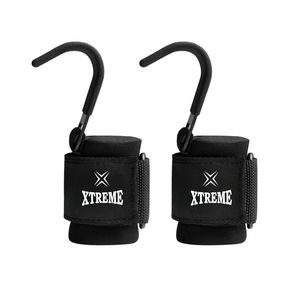 Crochets de musculation avec support pour les poignets, crochets de powerlifting pour tractions, crochets pour sangles de levage, crochets pour musculation et entraînement de force. - Product Image 6