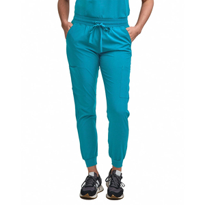 Nuevos Uniformes Médicos de Satén para Mujer, de Alta Calidad, para Doctoras y Enfermeras, Uniformes Quirúrgicos Cortos de Verano para Uso en Hospitales Privados - Product Image 4