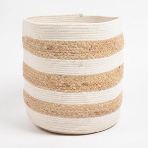 Macetas y Cestas de Almacenamiento Multifuncionales Modernas de Yute Trenzado Ecológico - Product Image 2