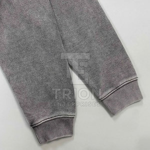Sweats à capuche délavés à l'acide à séchage rapide, en gros, grandes tailles, en stock, sur mesure, de haute qualité - Product Image 3