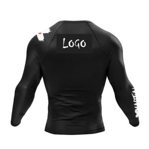 Rashguard de MMA Personalizado, Ropa de Compresión Premium para Lucha, Fabricante OEM, Rashguard de MMA de Élite - Product Image 2