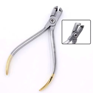 Manual Stainless Steel Dental Orthodontic Hammerhead Pliers Serrated Bending NITI Cinch <b>Tie</b> <b>Back</b> Dental SurgicalCE Approved - Product Image 4