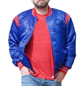 OEM Wholesale High Quality Silk Satin Varsity <b>Jackets</b> New Customized Outdoor Fashion And High School <b>Baseball</b> <b>Jacket</b> - Product Image 2