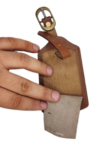 Étiquette de bagage personnalisée avec logo, étiquette de valise, étiquettes de bagage en cuir personnalisées - Product Image 2