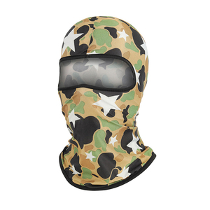 2026 New Breathable Windproof Sunproof Character Sports Balaclava 100% Polyester Designed Control Sweat Fabric Running Cycling - Product Image 6