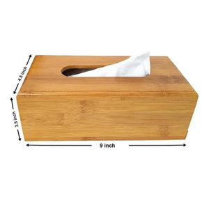 Boîte à mouchoirs en bois écologique moderne, faite à la main, design personnalisable, couleur et forme sur mesure pour le bureau - Product Image 6