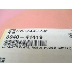 Placa de Retención AMAT 0040-41419, Fuente de Alimentación para Robot - Equipo y Piezas de Semiconductores de Confianza de Legado Global - Product Image 3