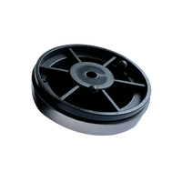 Patins de pieds en plastique ABS OEM, estampage à chaud or/argent, antidérapants, couleurs personnalisées pour meubles et équipements