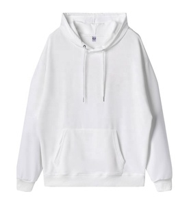 Calidad de impresión al por mayor de peso pesado de algodón con capucha de los hombres de gran tamaño personalizado impreso de lujo Jersey de algodón personalizado con capucha - Product Image 6
