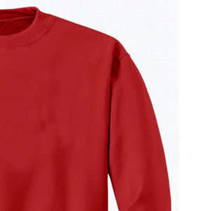 เสื้อสเวตเชิ้ตสีเทาอ่อน ดีไซน์ทันสมัยทรงโอเวอร์ไซส์ สำหรับลุคสบายๆ และการสวมใส่แบบเลเยอร์ เหมาะสำหรับใส่ที่บ้านและออกกำลังกาย ชุดกีฬา ชุดนักศึกษา - Product Image 5