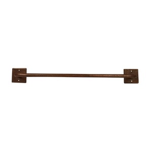 Porte-serviettes mural en acier inoxydable moderne à double barre pour salle de bain - Product Image 3