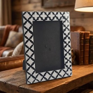 งานฝีมือเรซิ่นอีพ็อกซี่ทำมือ กรอบรูปโมเดลเพ้นท์มือ แรงบันดาลใจจากศิลปะ โมเสกนางฟ้า ของตกแต่งโต๊ะ งานฝีมือที่ดีที่สุด - Product Image 2