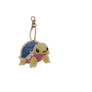 Gift Cute Handmade Pendant Colorful Beaded Key Holder Artisan Craft Accessories for Women Girls <b>Kids</b> Stylish Durable Lightweight - Product Image 4