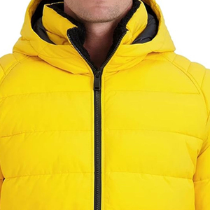 Chaqueta de Invierno con Capucha para Hombre, de Lona Transpirable, de Secado Rápido e Impermeable, Estilo Urbano, de Run Apparel - Product Image 4