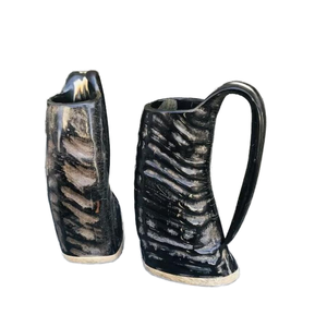 Venta caliente Cuerno vikingo Tazas Juego de regalo de cumpleaños Reutilizable Lavavajillas Seguro Ligero Personalizable Vasos para cerveza - Product Image 1