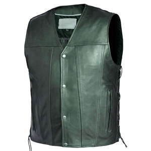 Chaleco de Cuero Casual Corto de Primavera, Diseño Personalizado, Precio Económico al por Mayor, Transpirable, Hecho en Pakistán, Chaquetas para Hombre - Product Image 3