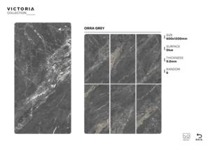 กระเบื้องพอร์ซเลนคุณภาพส่งออก ขนาด 600x1200 มม. เกรดพรีเมียม สำหรับปูพื้นและผนัง เหมาะสำหรับใช้งานเชิงพาณิชย์ - Product Image 5