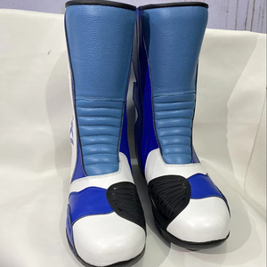 Botas de Motocicleta de Cuero Personalizadas de Alta Calidad, Diseño Personalizado, Botas de Motocicleta Chopper, Última Tendencia en Motociclismo y Carreras de Autos - Product Image 1