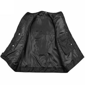 Chaleco de Cuero Vacuno Personalizado, Profesional, Casual, Cómodo, Transpirable, Resistente al Viento, Anti-UV y Ecológico para Hombre, Invierno - Product Image 5