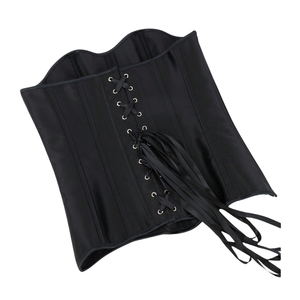 Faja corsé transpirable con cremallera, moldeadora de cintura, personalizada, sobre y bajo el busto, de algodón, fabricante OEM ODM, venta al por mayor de fábrica - Product Image 3