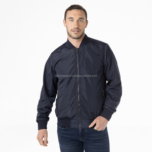 Nardon Apparel Vestes Bomber personnalisées pour hommes Vêtements de sport décontractés d'extérieur Vestes coupe-vent à fermeture éclair complète pour printemps et automne - Product Image 1