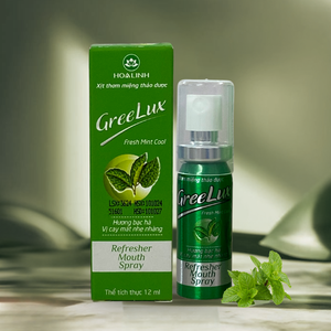 GREELUX Spray Bucal Herbal de Menta, Spray Oral Antibacterial Natural, Aliento Fresco Instantáneo, Cuidado Bucal Limpio y Duradero, Verde - Product Image 1