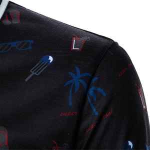 เสื้อโปโลกอล์ฟผู้ชายพิมพ์ลายดิจิตอลตามสั่ง ปักลายได้ทั่วตัว ด้วยเทคนิคการพิมพ์แบบ Sublimation แห้งเร็ว เหมาะสำหรับเล่นกีฬา - Product Image 4