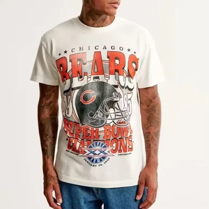 Camiseta de la Mejor Calidad, Personalizada, Transpirable y Ecológica para Hombre, 100% Algodón, Nueva Moda, Impresión Puff, Ropa de Verano - Product Image 4