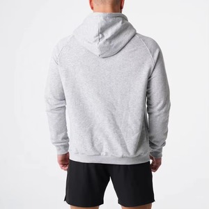Sweat à capuche uni en molleton doux délavé, écologique, respirant, décontracté, streetwear, chaud, vêtement de mode hivernal pour homme - Product Image 3