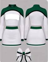 Tenue de cheerleading tendance 2026 pour adultes, sans manches, pour performance d'équipe, service OEM, couleur et logo personnalisables, respirante