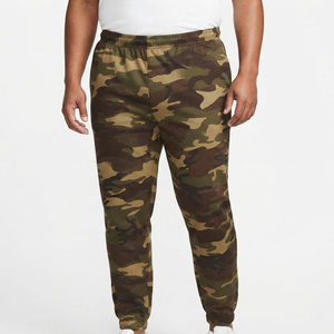 Pantalon de jogging camouflage grande taille pour homme, taille élastique, poids moyen, 100 % coton et polyester, coupe classique, pantalon de jogging d'hiver pour homme - Product Image 1