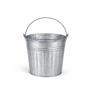 Cubo de metal galvanizado de 14 cuartos de galón - Product Image 2