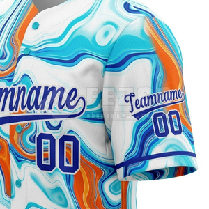 Nouvel Arrivage Maillot de Baseball Imprimé Respirant 100% Polyester de Haute Qualité Produit Tendance Abordable 2026 - Product Image 4