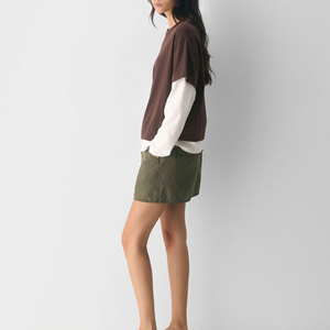 Camiseta de Manga Larga para Mujer, Estilo Casual, Jersey Sólido, Nueva Colección 2026, Doble Capa de Felpa, Transpirable, Tejida, para Primavera/Verano - Product Image 5