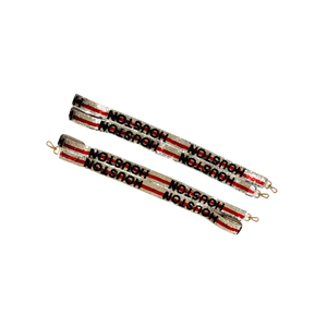 Correas de algodón ajustables hechas a mano personalizadas de fábrica para bolsos, correa de hombro personalizada para el día del partido, carnaval, fiesta - Product Image 1