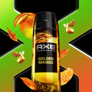สเปรย์ระงับกลิ่นกาย AXE Fragrance Premium สำหรับผู้ชาย กลิ่นบลูลาเวนเดอร์, อควาเบอร์กามอต, โกลเด้นแมงโก้, แบล็ควานิลลา แพ็ค 4 ขวด 72 ชั่วโมง ขนาด 4 ออนซ์ - Product Image 5