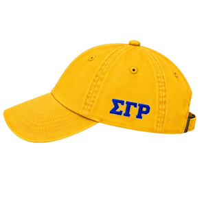 หมวกแก๊ปปักลายตัวอักษรกรีก Sigma Gamma Rho สำหรับผู้หญิง หมวกเบสบอลผ้าฝ้ายปักลายชมรมนักศึกษา ปรับขนาดได้ สวมใส่สบาย เหมาะกับกิจกรรมกลางแจ้ง ขายส่ง - Product Image 5