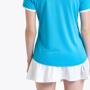 Uniformes de tenis de diseño moderno, ropa deportiva con impresión personalizada, uniforme de tenis de color sólido para mujer, servicio OEM personalizado - Product Image 6