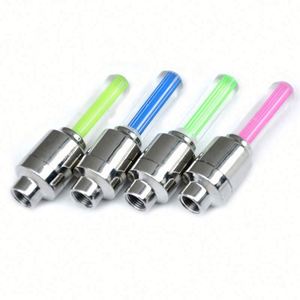 Luz LED Impermeable para Tapas de Ruedas YS818, 7 Colores Intermitentes, Lámpara de Vástago de Neumático, Luces de Neón para Coche, Bicicleta, Motocicleta - Product Image 1