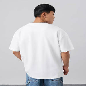 T-shirts personnalisés Unisex Plain 100% Cotton T-shirts à manches courtes T-shirt pour homme vierge de gros - Product Image 1